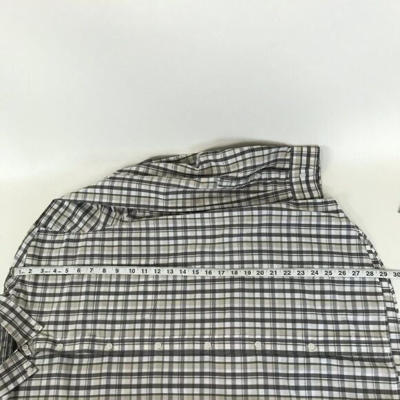 Eddie Bauer Classic Fit Button Down Shirt Men's Large Plaid 100% Cotton Casual - Picture 9 of 12